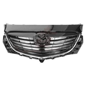 Grille Painted Mazda Cx9 2013-2015 Black With Chrome Mldg , MA1200191