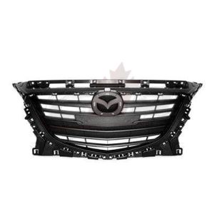 Grille Mazda 3 2014-2016 Textured Black , MA1200197