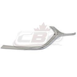 2019-2025 Mazda Mazda 3 Grille Molding Driver Side Chrome Finish Sedan , MA1212106