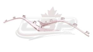 Grille Moulding Driver Side Mazda Mazda 3 2014-2016 Chrome Sedan /Hatchback, Ma1214105U