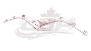Grille Moulding Driver Side Mazda 3 2014-2016 Chrome Sedan/ Hatchback , MA1214105