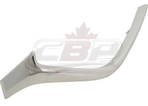 Grille Moulding Lower Passenger Side Mazda 3 Sport 2017-2018 Chrome Mexico Built Sedan/ Hatchback , MA1215106