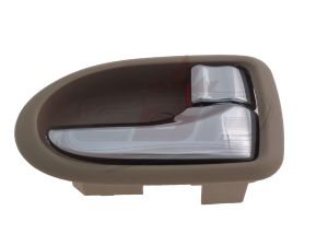 Door Handle Front Inner Passenger Side Mazda Mpv 2000-2003 Beige With Chrome , MA1353106