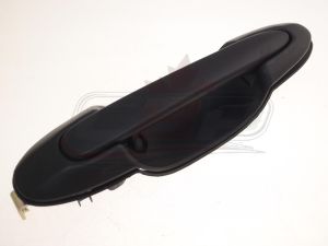 Door Handle Rear Outer Driver Side Mazda Mpv 2002-2003 Dx Smooth Black Manual Lock , MA1520115