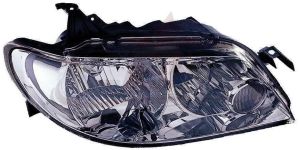 Head Lamp Passenger Side Mazda Protege 5 2002-2003 Hatchback Aluminum Bezel High Quality , MA2519106