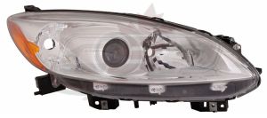 Head Lamp Passenger Side Mazda Mazda 5 2012-2015 Halogen Capa, Ma2519139C