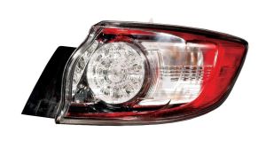 Tail Lamp Passenger Side Mazda 3 Sport 2010-2013 Led Hatchback High Quality , MA2801148