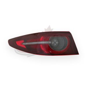 2019-2022 Mazda Mazda 3 Tail Lamp Driver Side Without Led , MA2804132C