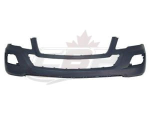 Bumper Front Mercedes Ml320 2009 Primed Without Sensor Without Headlamp Washer Hole Without Sport Pkg , MB1000290