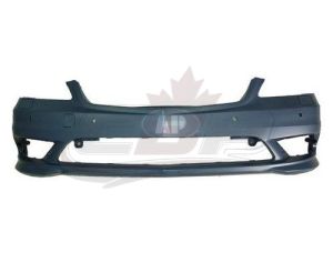 Bumper Front Mercedes S550 2010-2013 Primed With Sensor With Amg Pkg With Led Drive Lamp Slot , MB1000336