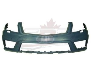 Bumper Front Mercedes Glk350 2010-2012 Primed With Sensor With Headlamp Washer Hole With Amg Pkg , MB1000360