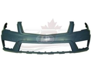 Bumper Front Mercedes Glk350 2010-2012 Primed With Sensor Without Headlamp Washer Hole With Amg Pkg , MB1000361