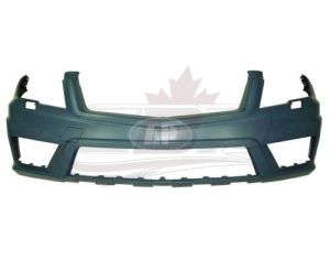 Bumper Front Mercedes Glk350 2010-2012 Primed Without Sensor With Headlamp Washer Hole With Amg Pkg , MB1000362