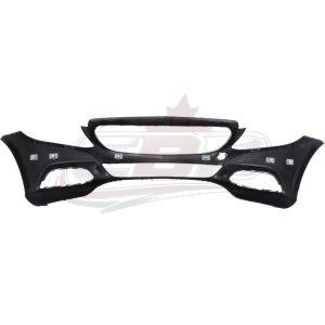 Bumper Front Mercedes C350E 2016-2018 Primed Without Amg/Lux/Camera With Sensor Capa , MB1000468C