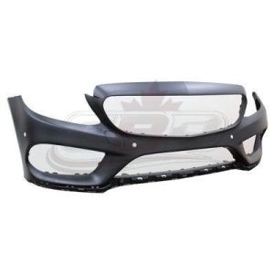 Bumper Front Mercedes C300 Coupe 2017-2018 Primed With Amg/Surearound View , MB1000491