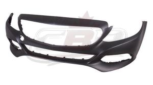Bumper Front Mercedes C350E 2016-2018 Primed Without Amg/Lux/Sensor With Camera , MB1000510