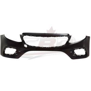 Bumper Front Mercedes E300 2017-2019 Primed Ptm Without Park Assist Sensor / Sprt, Mb1000534