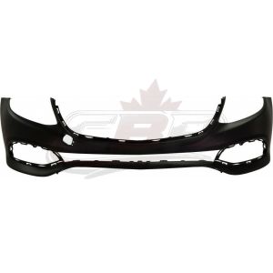 Bumper Front Mercedes E300 2017-2019 Primed Without Sensor Luxury Pkg Sedan/Wgn , MB1000559