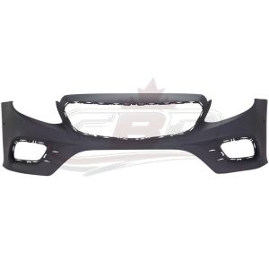Bumper Front Mercedes E400 2018 Primed Ptm With Tow Hook / Park Assist Sensor / Amg, Mb1000589