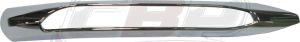 Fog Lamp Trim Ring Front Passenger Side Mercedes C250 2012-2015 Chrome With Amg , MB1033100
