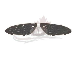 Grille Lower Outer Passenger Side Mercedes E350 2006 Without Sprt Matt-Black , MB1039110
