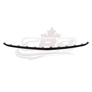 Bumper Molding Front Mercedes E350 2021-2023 Gloss Black With Amg, Mb1044162