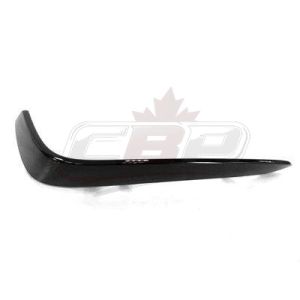 Bumper Moulding Front Outer Driver Side Mercedes C63 Amg 2015-2018 Painted Black , MB1046125