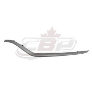 Bumper Moulding Front Outer Driver Side Mercedes C63 Amg 2015-2018 Painted Silver , MB1046126