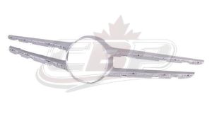 Grille Moulding Mercedes C300 2015-2016 Without Camera Hole With Moulding Hole Silver Gray , MB1210115