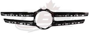 Grille Molding Front Birght Mercedes E300 2017-2019 Black With Camera, Mb1210137