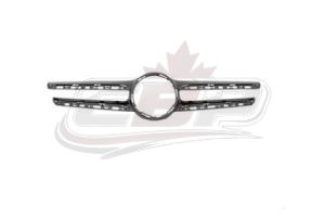 Grille Molding Front Mercedes E300 2017-2019 Bright Black Without Camera, Mb1210138