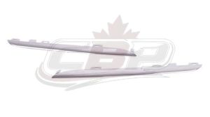 Grille Moulding Upper Driver Side Mercedes C300 Sedan 2017-2018 All Chrome , MB1212103