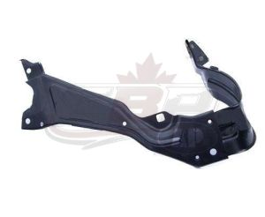 Head Lamp Mounting Panel Passenger Side Mercedes C230 2002-2007 Sedan/Wgn Steel , MB1225126