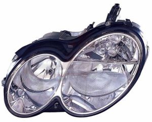 Head Lamp Driver Side Mercedes Clk320 2003-2005 Halogen Clk Models High Quality , MB2502173