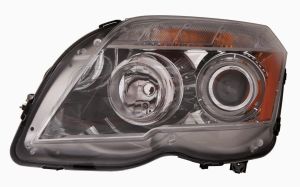 Head Lamp Driver Side Mercedes Glk350 2010-2015 Halogen Capa, Mb2502188C