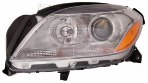 Head Lamp Driver Side Mercedes Ml550 2012-2014 Halogen High Quality , MB2502192