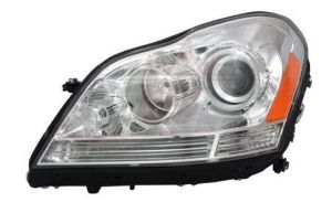 Head Lamp Driver Side Mercedes Gl550 2008-2012 Halogen High Quality , MB2502202