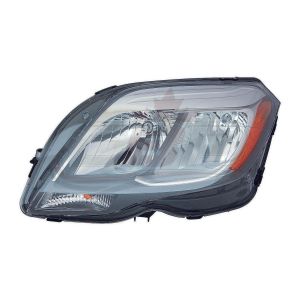 Head Lamp Driver Side Mercedes Glk250 2013-2015 Halogen High Quality , MB2502203