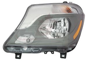 Head Lamp Driver Side Mercedes Sprinter 2500 2014-2017 Halogen High Quality , MB2502221