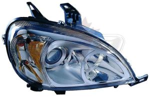 Head Lamp Passenger Side Mercedes Ml350 2003-2005 High Quality , MB2503114