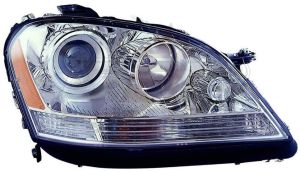 Head Lamp Passenger Side Mercedes Ml350 2006-2007 High Quality , MB2503146
