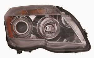 Head Lamp Passenger Side Mercedes Glk350 2010-2012 Halogen Capa, Mb2503188C