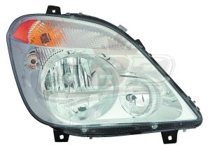 Head Lamp Passenger Side Dodge Van Dodge Sprinter 2007-2009 Halogen Capa, Mb2503191C