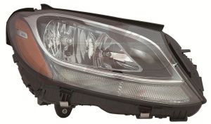 Head Lamp Passenger Side Mercedes C63 Amg 2015-2018 Halogen Sedan High Quality , MB2503220
