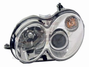 Head Lamp Driver Side Mercedes Clk350 2006-2009 Without Curve Lighting Without Bulb/Module Clk Models High Quality , MB2518102