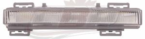 Daytime Running Lamp Passenger Side Mercedes Gl350 2013-2015 Gray Bezel High Quality , MB2563103