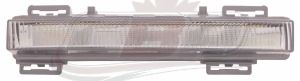 Daytime Running Lamp Passenger Side Mercedes Gl350 2013-2015 Gray Bezel Capa, Mb2563103C