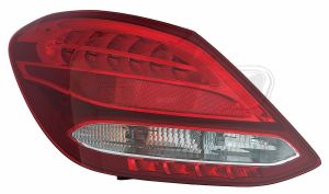 Tail Lamp Driver Side Mercedes C250 2015-2017 Sedan With Halogen Head Lamp Capa, Mb2800143C