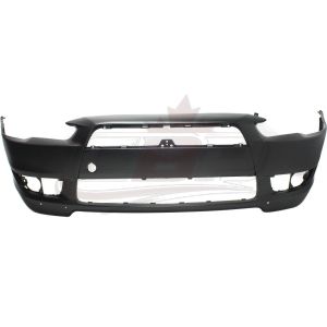 Bumper Front Mitsubishi Lancer 2008-2015 Primed With Spoiler Hole (Gts/Se Models) , MI1000319