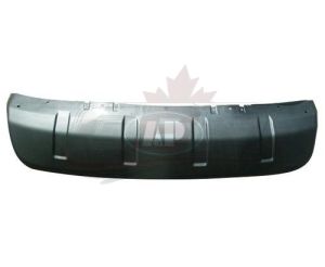 Bumper Front Lower Mitsubishi Outlander 2007-2009 Matt-Black , MI1015101